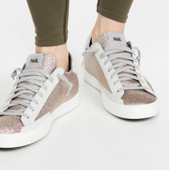 P448 Shoes - NWT P448 John Glitter Sneaker